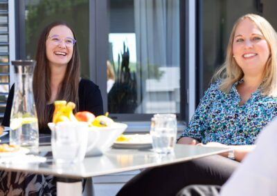 Sonnige Dachterrasse