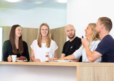 Kreativer Austausch in entspannter Atmosphäre